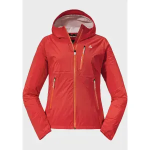 Куртка Schöffel "2.5L Jacket Tegelberg L", с капюшоном, красный