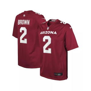 Джерси для больших мальчиков и девочек Marquise Brown Cardinal Arizona Cardinals Game Player Nike, красный