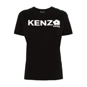 Футболка с логотипом S Kenzo, черный