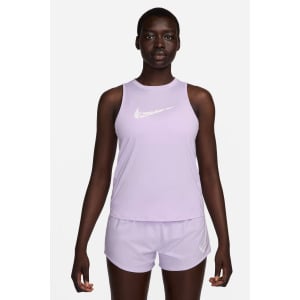 Майка для бега Dri fit One Swoosh Nike, фиолетовый