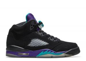 AIR JORDAN 5 RETRO GS BLACK GRAPE