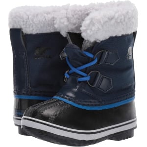 Ботинки SOREL Kids Yoot Pac Nylon, цвет Collegiate Navy/Super Blue 1