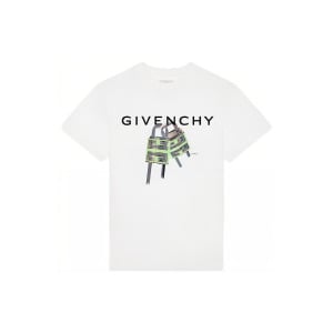 Футболка с замком Givenchy, белый