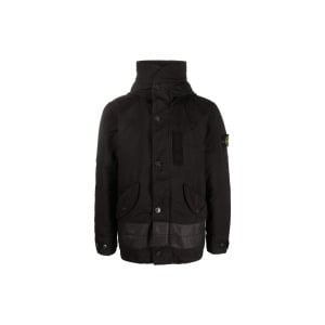 STONE ISLAND Мужской пуховик, цвет Black