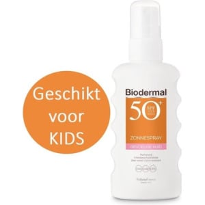 Bioderma Биодермальный солнцезащитный спрей для чувствительной кожи Spf 50+ - Солнцезащитный спрей - Подходит также для детей - 175 мл