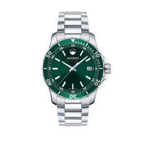 Часы серии 800 Movado, зеленый