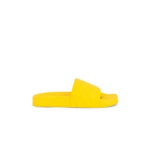 Сандалии Bottega Veneta The Slider Flat Slides, цвет Buttercup