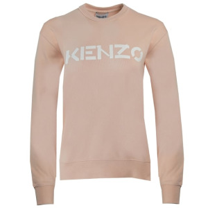 Классический женский свитер с логотипом Kenzo, розовый