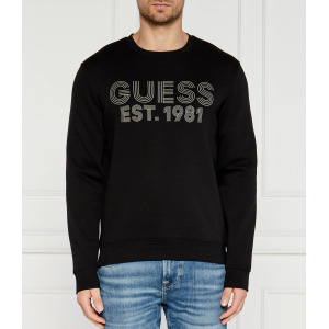 Толстовка GUESS Slim Fit, черный