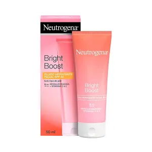 Увлажняющий гель Gel Hidrafluido Bright Boost Spf30 Neutrogena, 50 ml