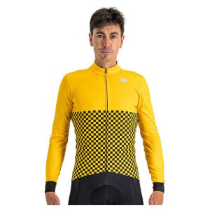 Джерси с длинным рукавом Sportful Checkmate Thermal, желтый