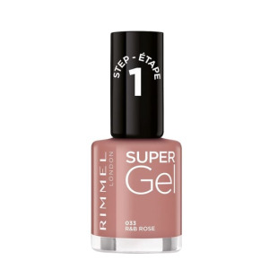 Гель-лак для ногтей 033 - R&B Rose, 12 мл Rimmel, London Super Gel