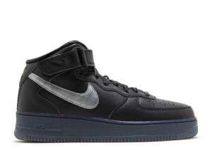 Nike air force cheap 1 mid mens silver