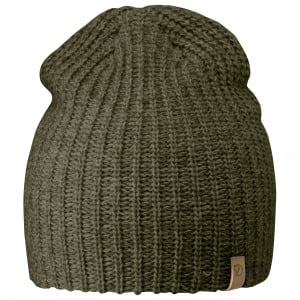 Шапка Fjällräven Övik Melange Beanie, цвет Laurel Green