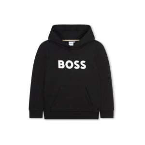 Толстовка с логотипом Boss, черный