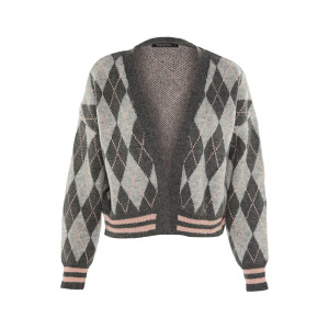 Кардиган Trendyol Knit Cardigan, цвет Grey/Dark grey