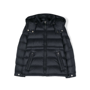 Moncler Enfant стеганый пуховик Dalles, синий