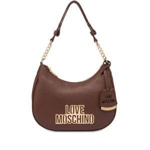 Love Moschino сумка на плечо с логотипом, коричневый