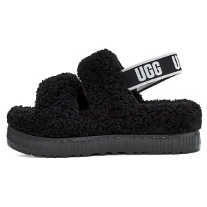 Угги-шлепанцы Ugg, черный