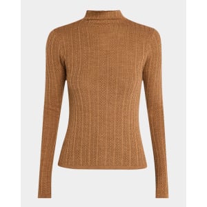 Водолазка Tina из мериносовой шерсти с длинными рукавами Rag & Bone, цвет Camel