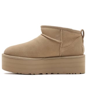 Кроссовки (WMNS) UGG Classic Ultra Mini Platform 'Mustard Seed', коричневый