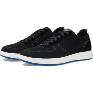 Кроссовки Florsheim Heist Knit 6-Eye Lace-Up Sneaker, цвет Black Knit/White Sole