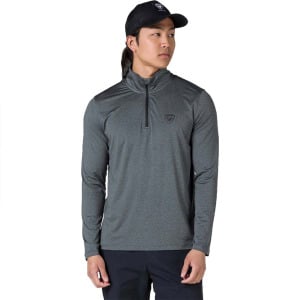 Лонгслив Rossignol Slub Active Half Zip, серый