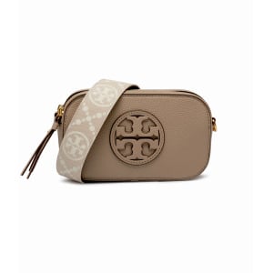 Сумка через плечо TORY BURCH Miller Mini, бежевый