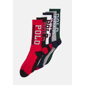 Носки LOGO CREW SOCK UNISEX 6 PACK Polo Ralph Lauren, мультиколор