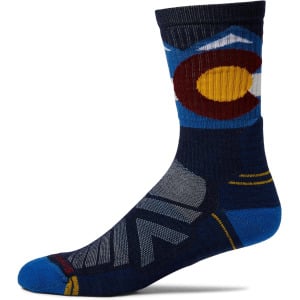 Носки Hike Light Cushion Colorado Crew Smartwool, цвет Laguna Blue