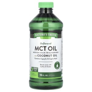 Масло MCT с кокосовым маслом, без ароматизаторов, 16 жидких унций (473 мл) Nature'S Truth