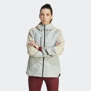 Уличная куртка adidas TERREX "TERREX XPLORIC RAIN.RDY HIKING JACKE", бежевый