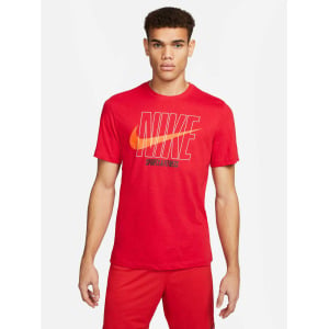 Футболка Nike M NK DF SLUB HBR, красный