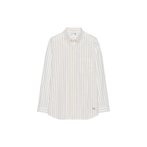 Jw Anderson Jw Anderson Co-Branded Series Shirt Men Light Beige Uniqlo, светло-бежевый