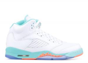 Air jordan 5 light aqua cheap