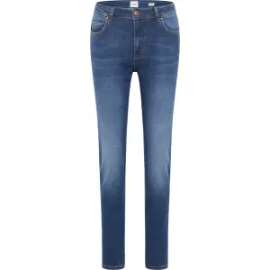 Узкие джинсы MUSTANG "Style Crosby Relaxed Slim", синий