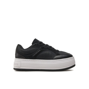 Кроссовки Calvin Klein Jeans Bold Platf Low Lace Mix In Mtl YW0YW01471, черный