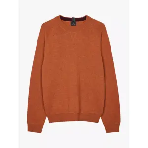 Джемпер Paul Smith Merino Wool Crew, оранжевый