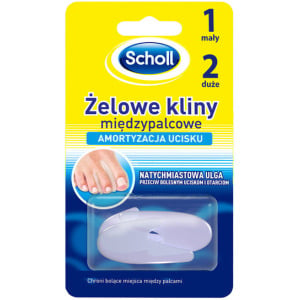 Гелевые межпальцевые клинья, 3 шт. Scholl, Gelactiv