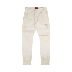 Джинсы 424 Distressed Denim 'White', белый