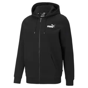 Толстовка PUMA "Essentials Logo Hooded Jacket Men", черный