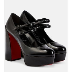 Кожаные туфли Movida Jane 130 Christian Louboutin, черный