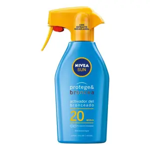 Автозагар sun protege & broncea spray solar Nivea, цвет 20