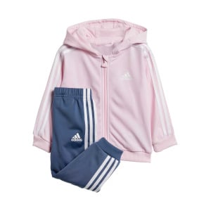 Спортивный костюм Adidas Sportswear Essentials Shiny Hooded Tracksuit, розовый