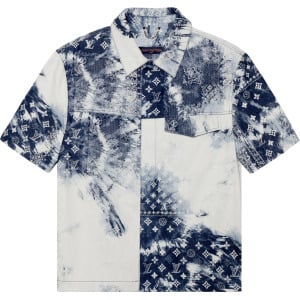 Новые квартальные продукты LV Shirt Men Louis Vuitton, темно-синий