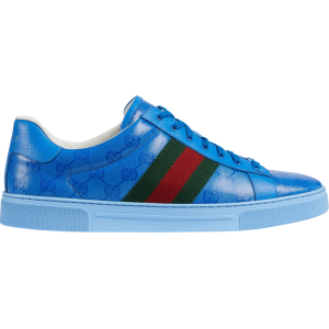 Кроссовки Gucci Ace 'GG Crystal Canvas - Blue', синий