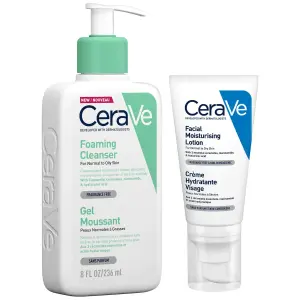 Cleanse the Day Away дуэт для очищения лица Cerave