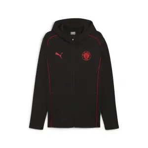 Толстовка PUMA "FC St. Pauli Casuals куртка с капюшоном мужская", красный