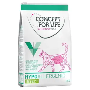 Сухой корм для взрослых кошек с непереносимостью корма Concept For Life Vet, 3000 г