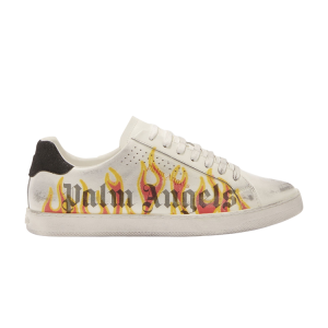 Кроссовки Palm Angels Palm One 'Distressed - Flames', белый